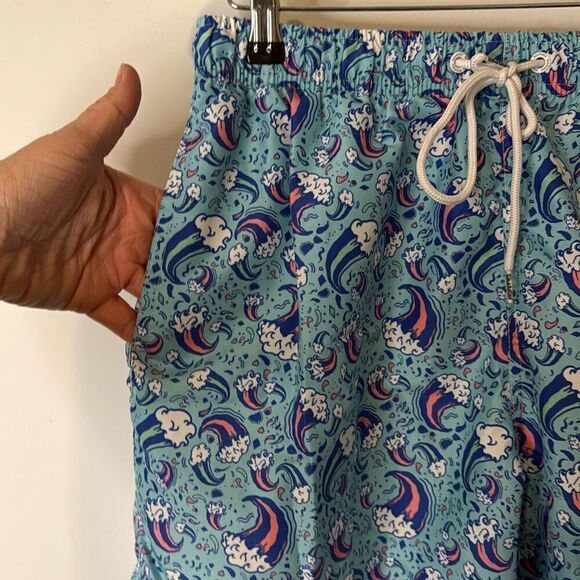 Boardies Men’s Swim Trunks – Wave Pattern, Size Large - Picture 3 of 11